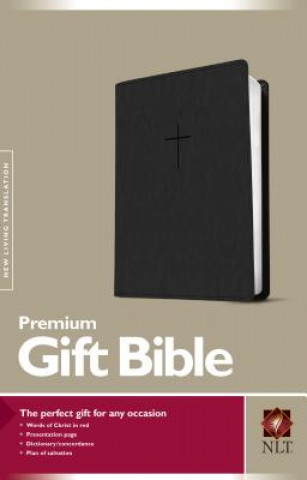 Książka NLT Premium Gift Bible, Black Tyndale