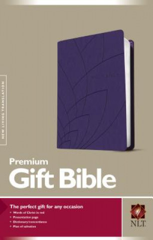 Book NLT Premium Gift Bible, Purple Tyndale