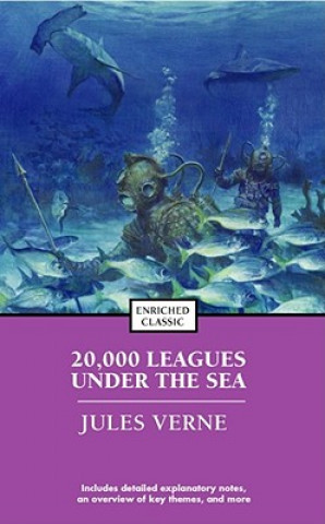 Carte 20,000 Leagues Under The Sea Jules Verne