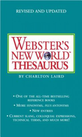Book Webster's New World Thesaurus Charlton Laird