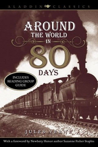Carte Around the World in 80 Days Jules Verne