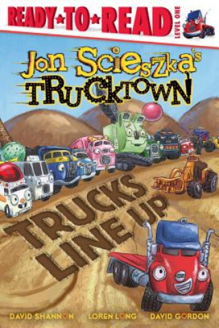 Kniha Trucks Line Up Jon Scieszka