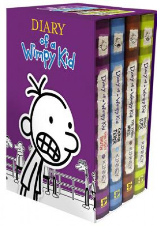 Book Diary of a Wimpy Kid Box of Books 5-8 Jeff Kinney