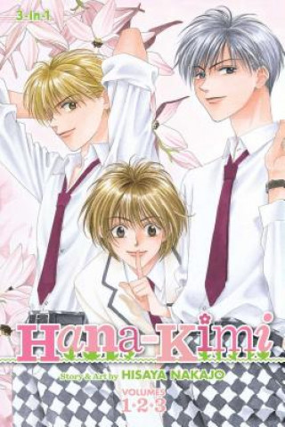 Book Hana-Kimi 1-2-3 Hisaya Nakajo