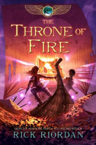 Kniha The Throne of Fire Rick Riordan