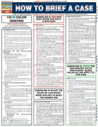 Livre How to Brief a Case Quick Reference Guide Inc. Barcharts