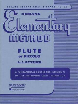 Kniha RUBANK ELEMENTARY METHOD A. C. Petersen