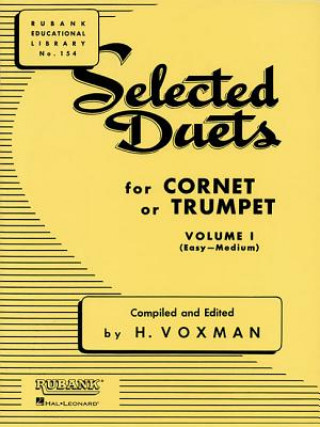 Книга SELECTED DUETS FOR TRUMPET VOL 1 H. Voxman