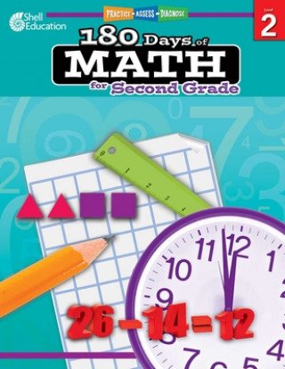 Könyv 180 Days of Math for Second Grade Jodene Smith