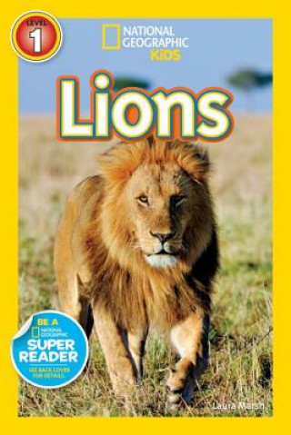 Könyv National Geographic Readers: Lions Laura Marsh
