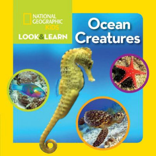 Carte Look and Learn: Ocean Creatures National Geographic Society