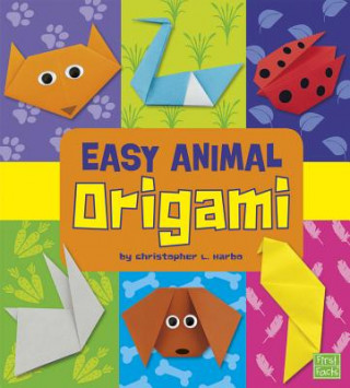 Книга Easy Animal Origami Christopher L. Harbo