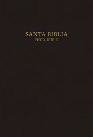 Kniha RVR 1960/KJV Biblia Bilingue Tamano Personal, negro tapa dura B&H Espańol