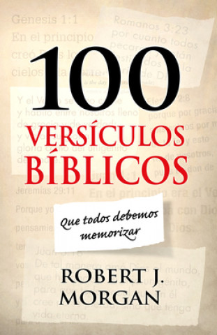 Libro 100 versículos bíblicos que todos debemos memorizar/ 100 Bible Verses We Should All Remember Robert J. Morgan