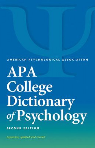 Könyv APA College Dictionary of Psychology Gary R. Vandenbos