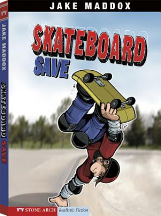 Carte Skateboard Save Jake Maddox
