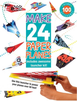 Könyv Make 24 Paper Planes Elizabeth Golding