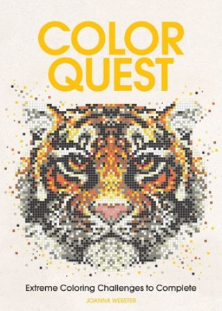 Carte Color Quest Adult Coloring Book Joanna Webster
