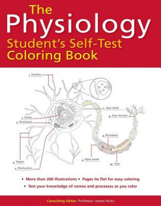 Könyv The Physiology Student's Self-test Coloring Book James Hicks