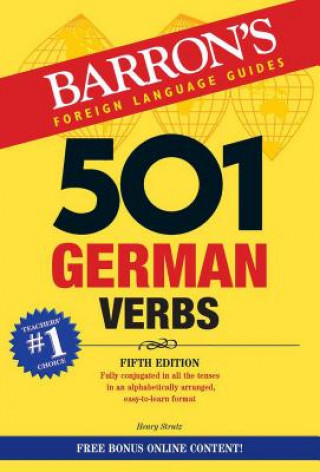 Könyv 501 German Verbs Henry Strutz