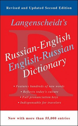 Book Russian-English Dictionary Langenscheidt