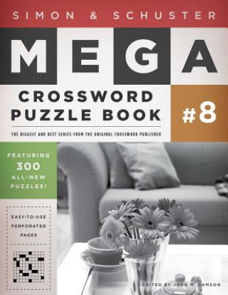 Книга Simon & Schuster Mega Crossword Puzzle Book John M. Samson