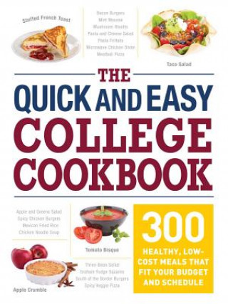 Kniha Quick and Easy College Cookbook Adams Media