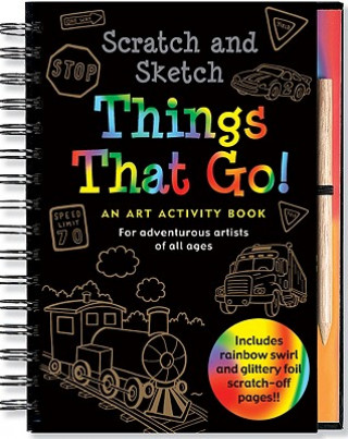 Kniha Scratch and Sketch, Things That Go Mara Conlon