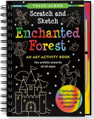 Carte Scratch and Sketch Enchanted Forest Lee Nemmers
