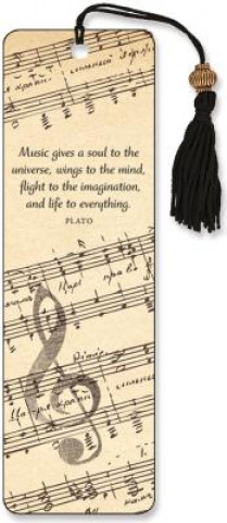 Book Music Beaded Bookmark Peter Pauper Press
