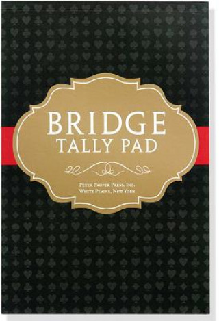 Kniha Bridge Tally Pad Peter Pauper Press