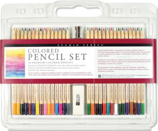 Könyv Studio Series Colored Pencil Set Peter Pauper Press