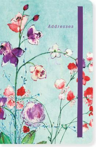 Book Fuchsia Blooms Address Book Peter Pauper Press