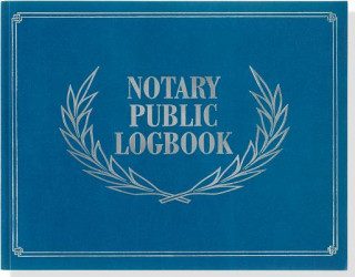 Książka Notary Public Logbook Peter Pauper Press