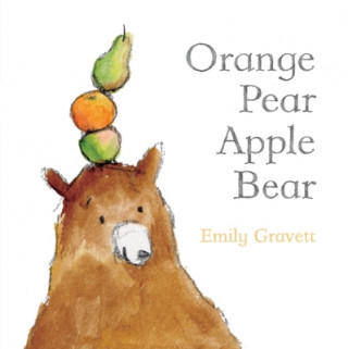 Книга Orange Pear Apple Bear Emily Gravett