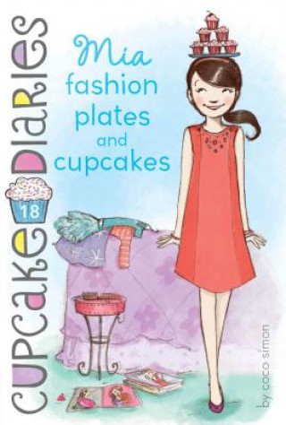 Book Mia Fashion Plates and Cupcakes Coco Simon