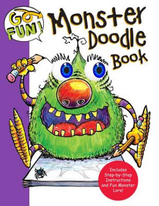 Книга Go Fun! Monster Doodle Book Andrews Mcmeel Publishing Llc