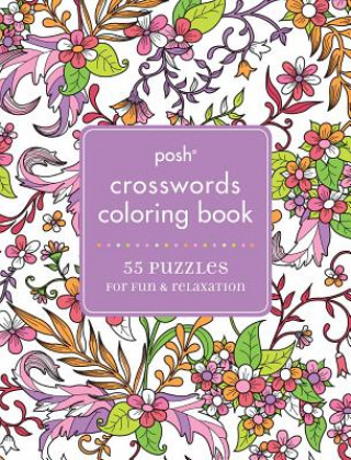 Książka Posh Crosswords Adult Coloring Book Andrews McMeel Publishing