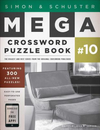 Kniha Simon & Schuster Mega Crossword Puzzle Book Series 10 John M. Samson