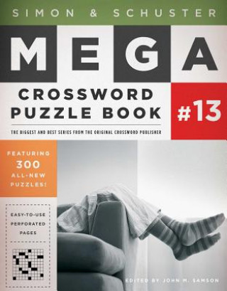 Книга Simon and Schuster Mega Crossword Puzzle Book John M. Samson