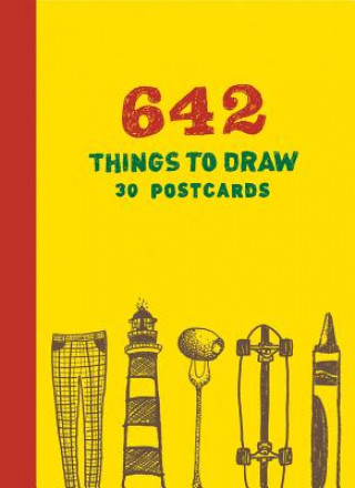Joc / Jucărie 642 Things to Draw: 30 Postcards Chronicle Books