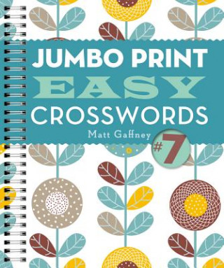 Kniha Jumbo Print Easy Crosswords Matt Gaffney
