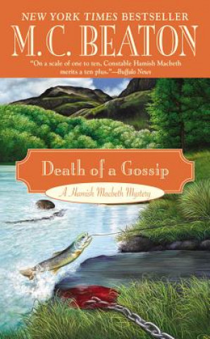 Könyv Death of a Gossip M C Beaton
