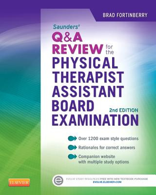 Książka Saunders Q&A Review for the Physical Therapist Assistant Board Examination Brad Fortinberry