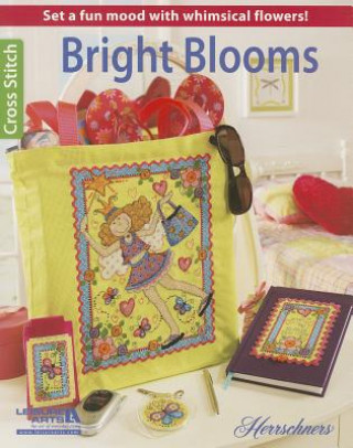 Kniha Bright Blooms Herrschners Herrschners