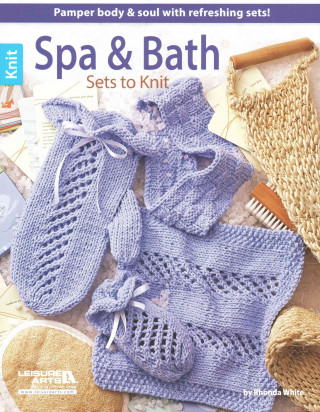 Knjiga Spa & Bath Sets to Knit Rhonda White