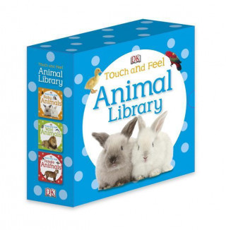 Carte Touch and Feel: Animal Library Inc. Dorling Kindersley