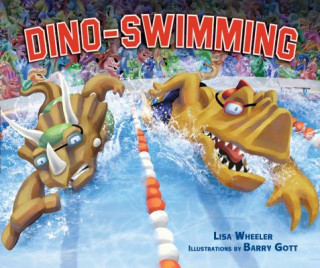 Kniha Dino-Swimming Lisa Wheeler