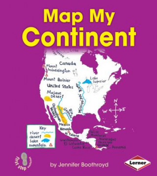 Carte Map My Continent Jennifer Boothroyd