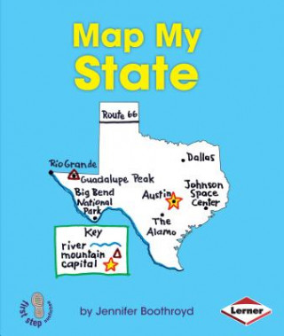 Livre Map My State Jennifer Boothroyd